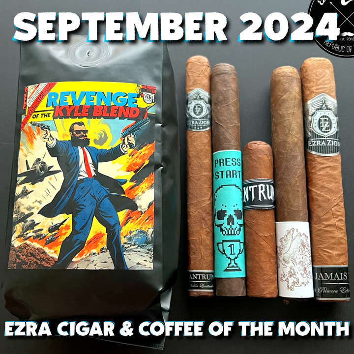 Ezra Cigar & Coffee of the Month